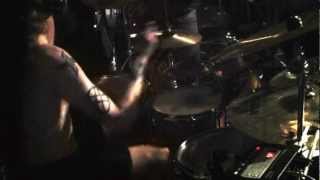 Into Eternity- Bryan Newbie's Drum Cam - Distant Pale Future- Calgary, July 20th, 2012