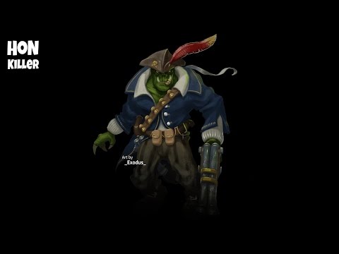 HoN Flint Beastwood Gameplay - QuackBlue - Immortal