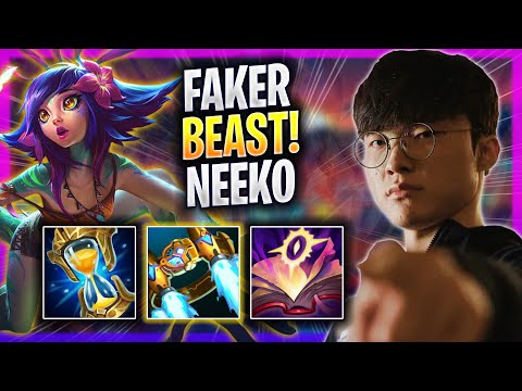 FAKER IS A BEAST WITH NEEKO! - T1 Faker Plays Neeko MID vs Yone! | Season 2023