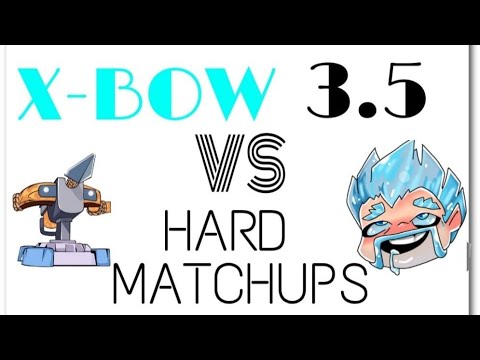 Icebow 3.5 vs hard counters, CLASH ROYALE ladder gameplay