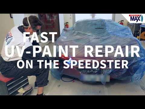 SprayMax - UV Repair am Opel Speedster (GB)