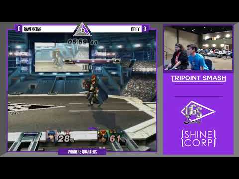 Ravenking (Marth) vs ORLY (C. Falcon) - Tripoint Smash #12 Winner's Quarters