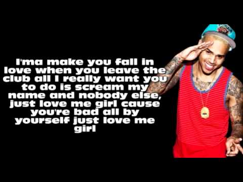 Chris Brown ft. Joelle James - Leave The Club W/Lyrics