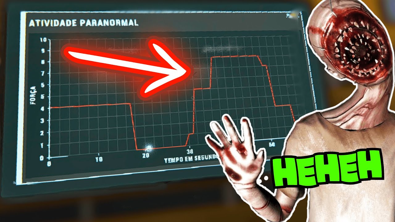 POR QUE ESSE FANTASMA FEZ ISSO NA TELA DE ATIVIDADE PARANORMAL?! Phasmophobia