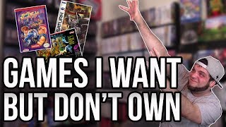Rare, Expensive, Obscure Games I WANT But DON'T OWN! | RGT 85