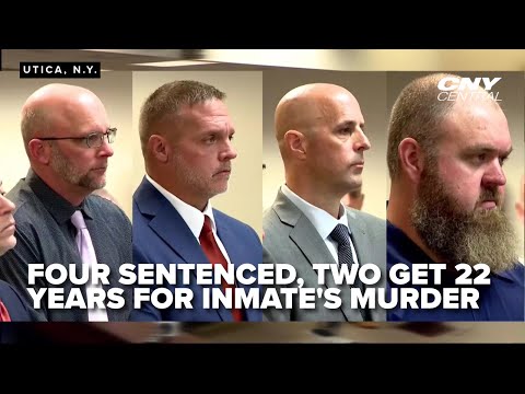 Former Marcy COs appear for sentencing