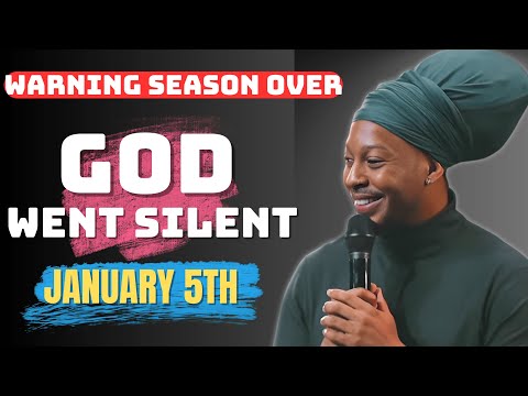 WHEN GOD STOPS WARNING YOU, YOU’RE ALREADY IN DANGER | JANUARY 5TH