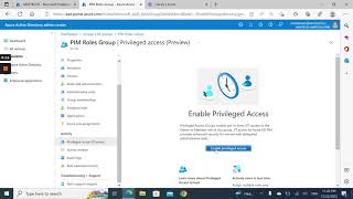Manage Privileged Access Group - PIM