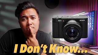 Sony RX1R III Concerns...