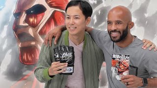 When Demetrious Johnson Met Attack On Titan's Hajime Isayama
