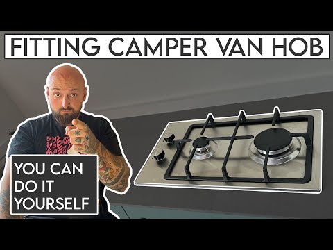 DIY Installing the Hob & Gas in a Self Build Camper Van