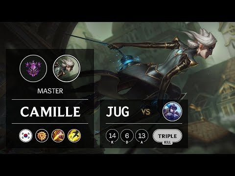 Camille Jungle vs Sejuani - KR Master Patch 9.11
