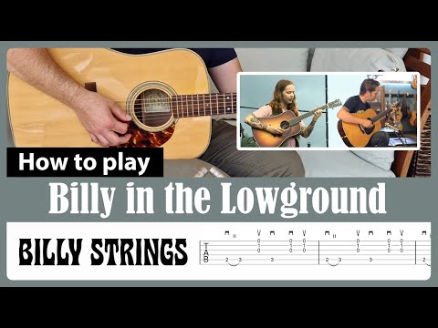 How to play "Billy in the Lowground" - Billy Strings - Guitar Lesson with Tab