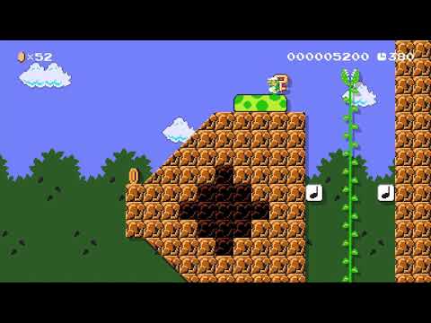 Tree Fortress - Super Mario Maker 2 - Course World Gameplay