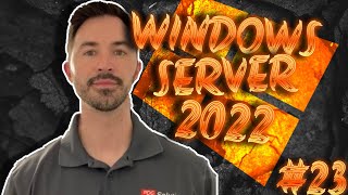How to unlock and reset password windows Server 2022 - Video 23 with InfoSec Pat