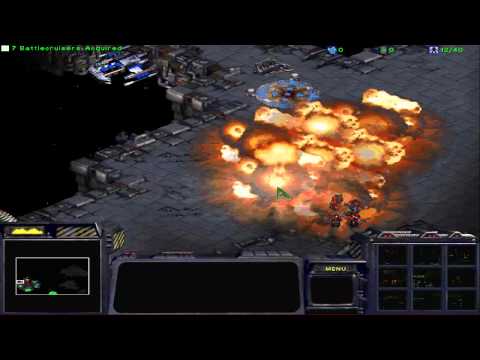 Let's Play Starcraft Brood War 10: Terran Mission 02 - The Dylarian Shipyards