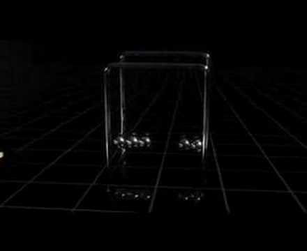 Newtons Cradle by Hexstatic