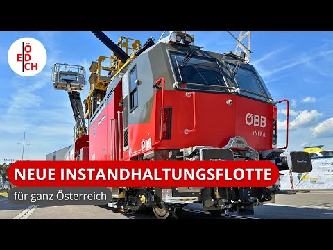 A major leap forward for construction and maintenance: This is how modern the new ÖBB maintenance...