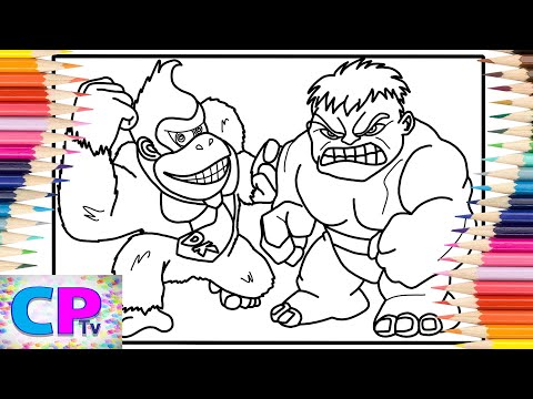 Donkey Kong vs Hulk Coloring Pages/Big Hulk Coloring/Syn Cole - Melodia/Syn Cole/Gizmo[NCS Release]
