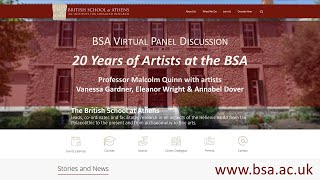 20 Years of Artists at the BSA