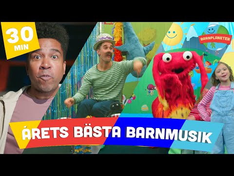 GOTT NYTT ÅR  - årets bästa barnmusik - långvideo med bästa barnsångerna