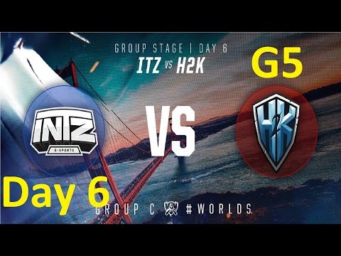 ITZ vs H2K Game 2 Highlights - 2016 Worlds Group Stage - Day 6