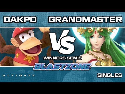PSG Blastzone: Dakpo (Diddy Kong) vs Grandmaster (Palutena) - Winners Semis