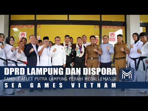 DPRD Lampung dan Dispora Sambut Atlet Putra Lampung Peraih M