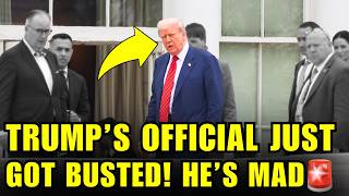 🚨Trump SPEECHLESS As His Official Gets BUSTED IN MAJOR NEW SCANDAL