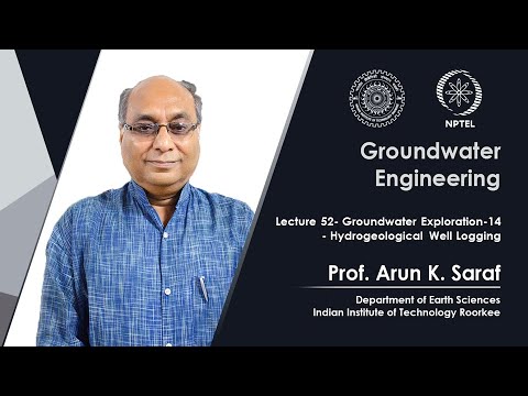 Lecture 62 Artificial Recharge Techniques and Designs
