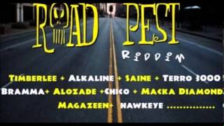ROAD PEST RIDDIM MIX 2014 - DJ RAFER - ALKALINE, ALOZADE, BRAMMA, CHICO, TIMBERLEE