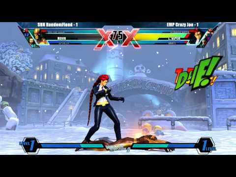 UMVC3 Top 32 @ Winter Brawl 8 - SBN RandomFiend vs EMP Crazy Joe