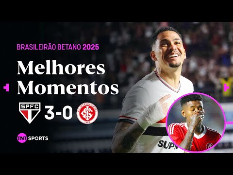 AMASSO DO SÃO PAULO PRA COMPLICAR O INTER NO Z4! SÃO PAULO 3X0 INTERNACIONAL | MELHORES MOMENTOS
