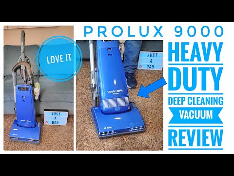 Prolux 9000 Upright Bagged Vacuum Cleaner Review      Works Great!