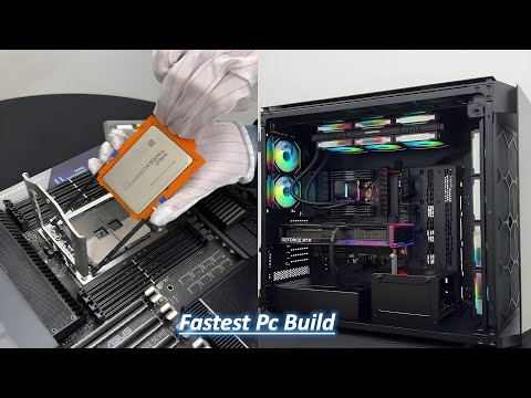 Fastest Pc Build AMD Ryzen Threadripper PRO 5995WX, 64-core 128-Thread RTX 4090