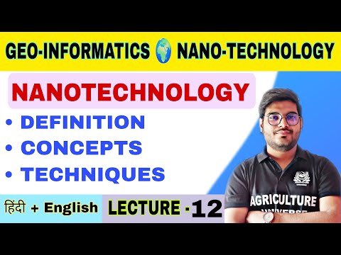 Geo informatics Nano technology Syllabus analysis bsc ag 6th semester