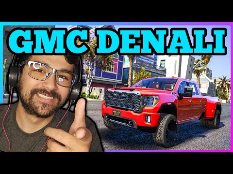 GTA 5 Mods: GMC Denali Doesn't Disappoint (Gameplay and Off-roading in GTA 5 #gta5mods