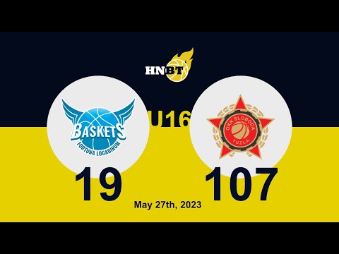 Fortuna Logabirum vs OKK Sloboda Tuzla - HNBT U16 - Annual Youth  Basketball Tournament