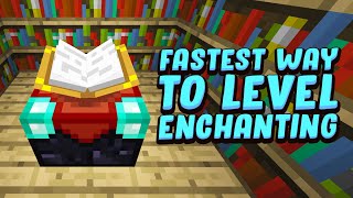 *NEW* Fastest Way to Level Enchanting Skill! (Hypixel Skyblock)