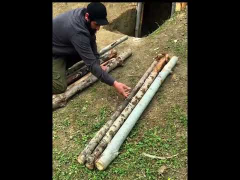 Building my best dugout ever, from start to finish. Alone in the wild,