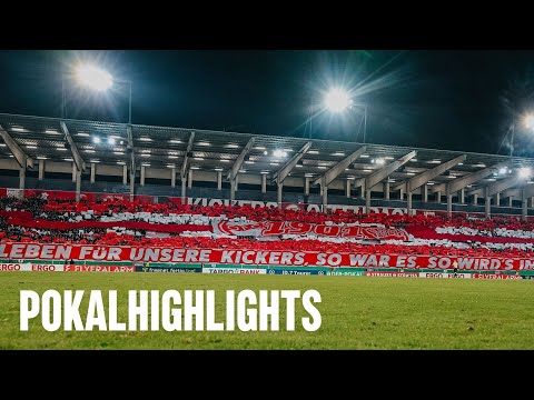 OFC-Highlights : 2. Runde DFB-Pokal Kickers Offenbach vs. Karlsruher SC