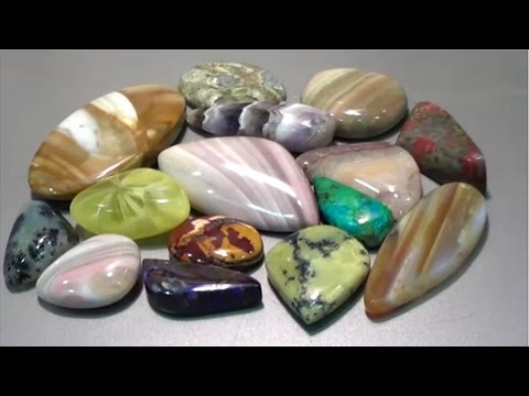 How to Cut and Polish Semi Precious Gemstone - Ribbonstone