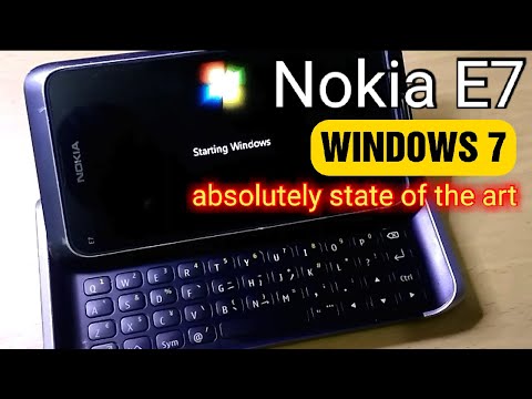 NOKIA E7 Symbian Belle STARTING WINDOWS 7 ULTIMATE 1st on hack Symbian