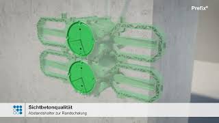 Prefix® Betonbaudosen - Einlegearbeiten