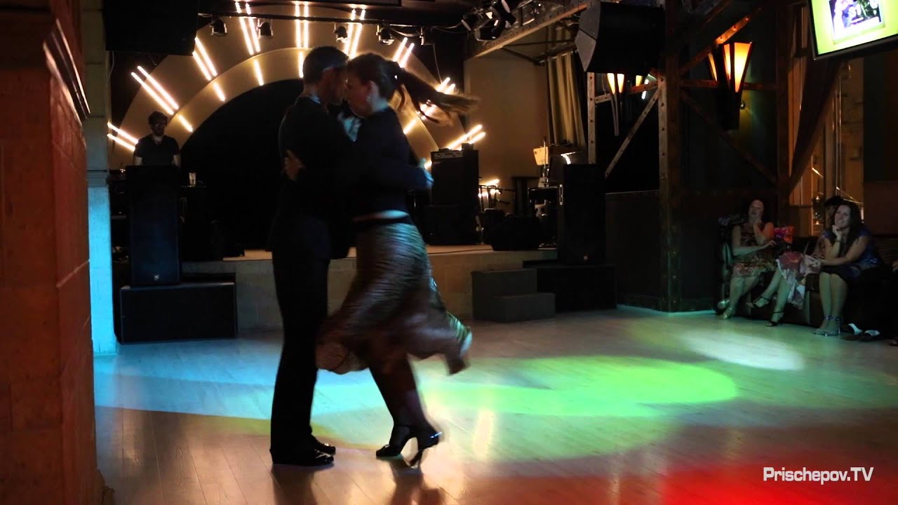 Vlada Zakharova and Andrey Makarov, 2-2, Russia, Moscow, Prischepov Milonga 10.08.2015