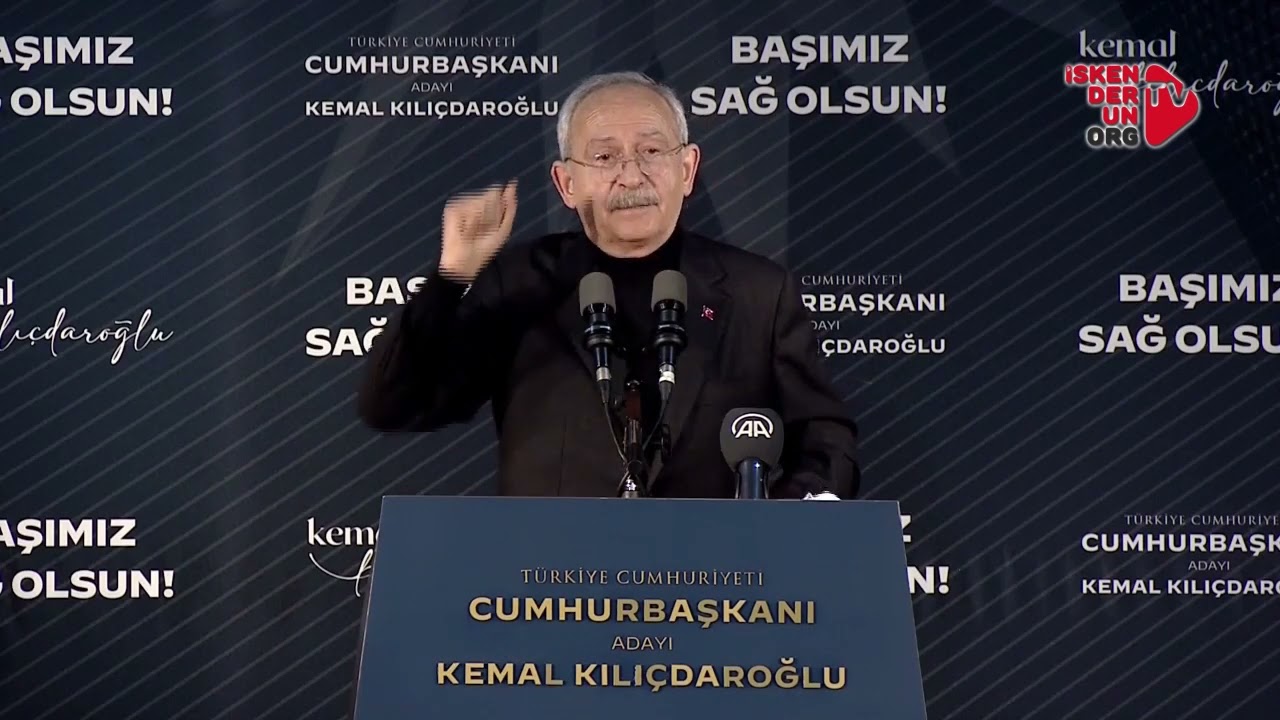 Kılıçdaroğlu Türk halkına Hatay’dan seslendi…