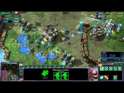 Starcraft 2 Heart of the Swarm cast Apocalypse vs Lucky [TvZ] [720p]