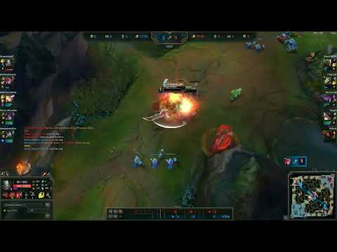 Tryndamere 1vs2 new meta Hydra + HeartSteel build