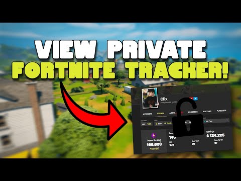 How to See Private Fortnite Tracker! (EASY)