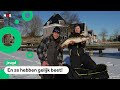 Wybe en Tamme kunnen eindelijk een keer ijsvissen
